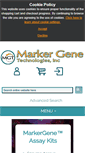 Mobile Screenshot of markergene.com
